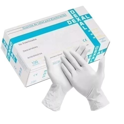 Guantes Latex TALLE S